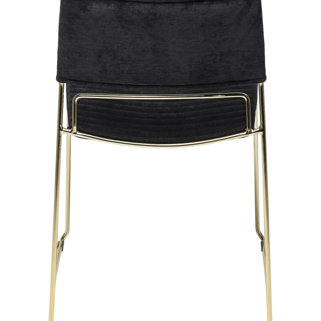 Chaise Hugo Noir/Dore