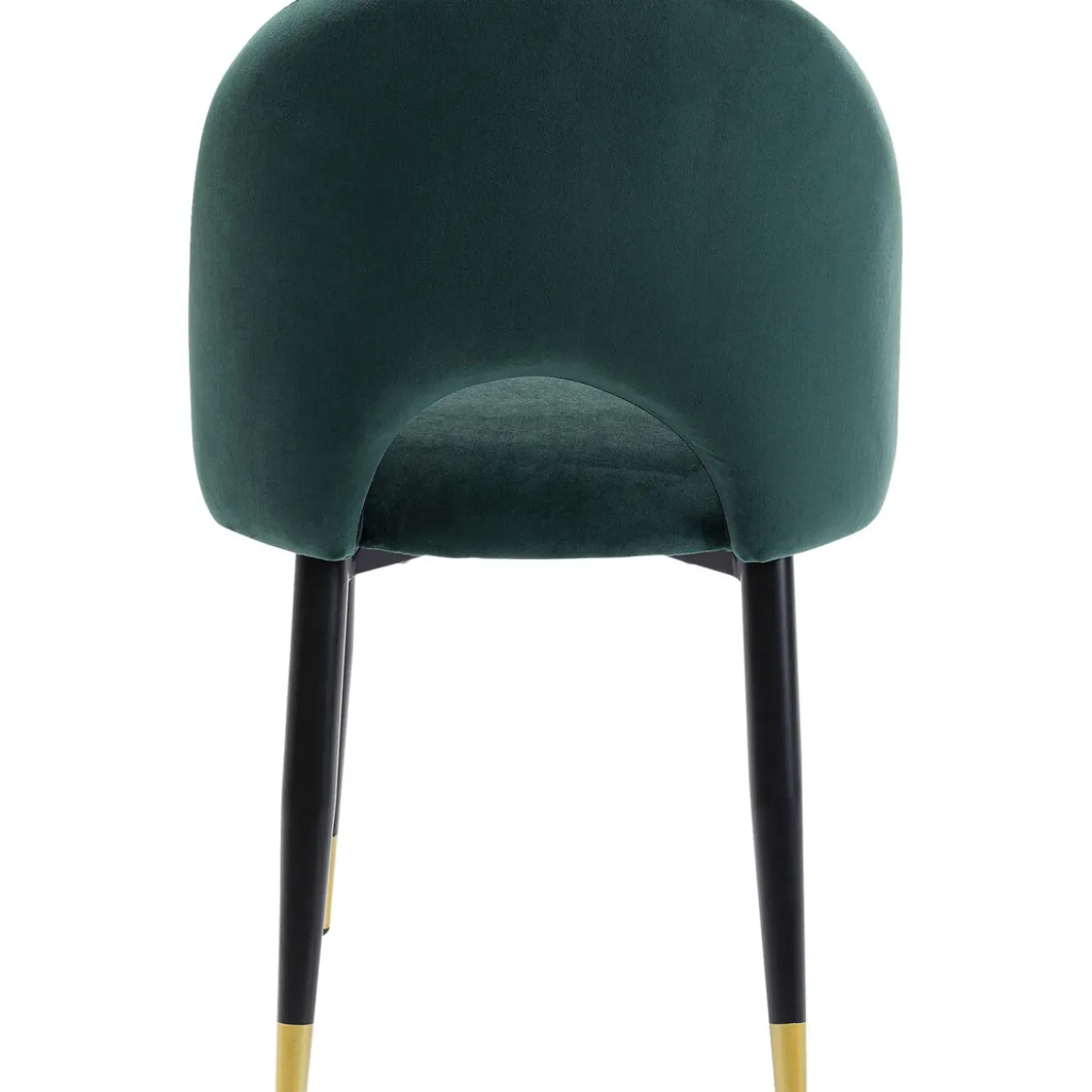 Chaise Iris Velours Vert
