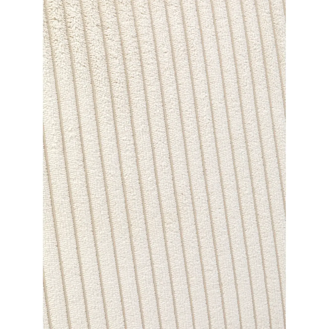 Chaise Lara Velours Cotele Creme