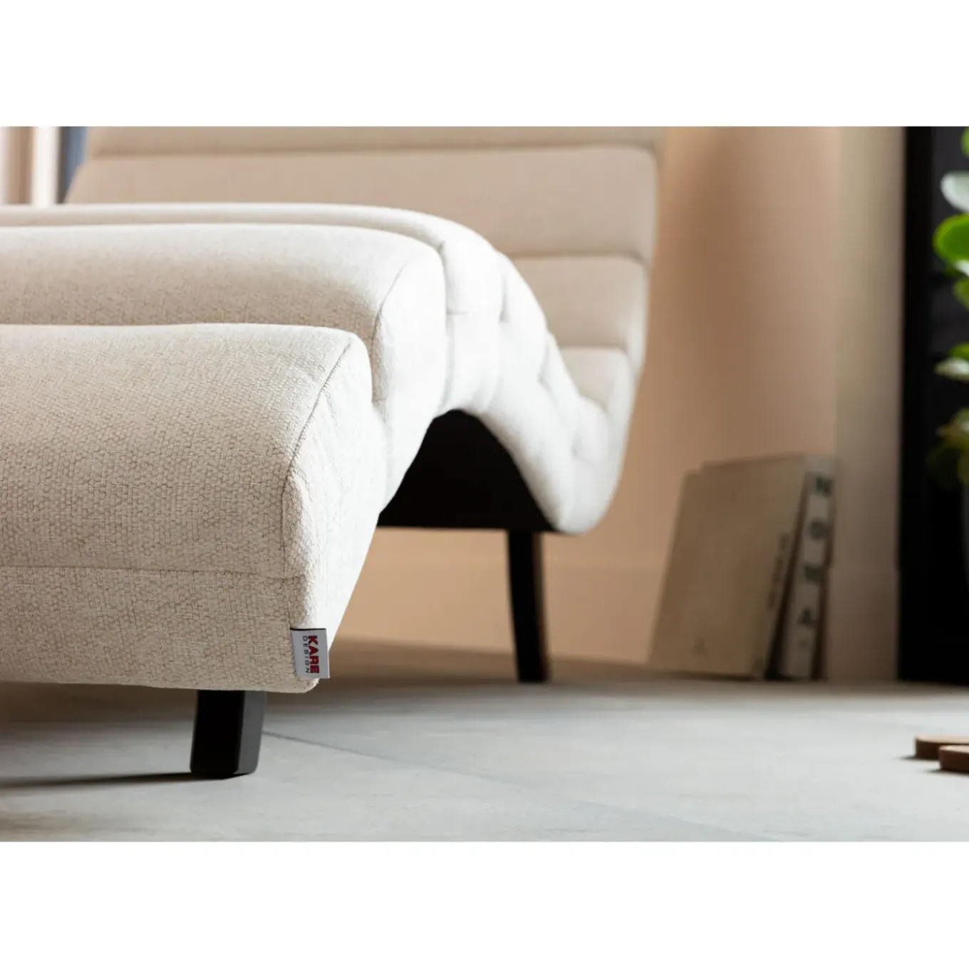 Chaise Longue Balou Creme 190Cm