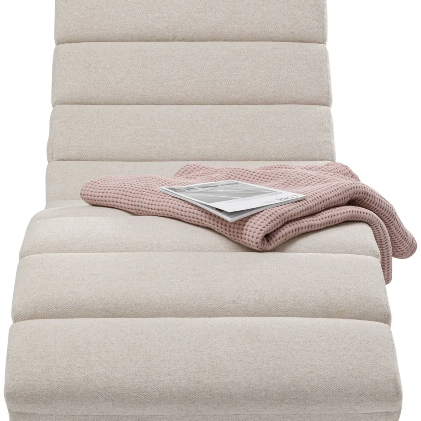 Chaise Longue Balou Creme 190Cm