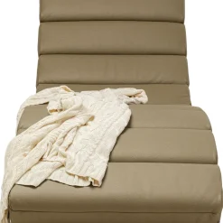 Chaise Longue Balou Vert Olive 190Cm