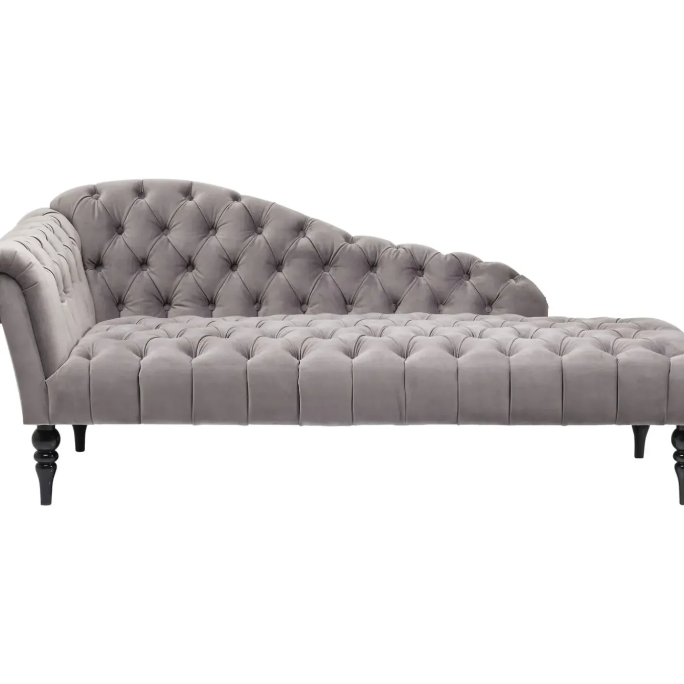 Chaise Longue Desire Gris Argente