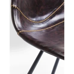 Chaise Lounge Marron