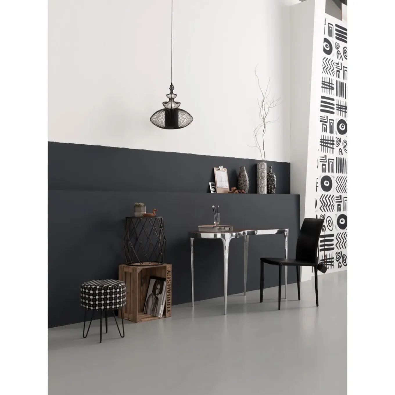 Chaise Milano Noire