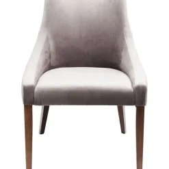 Chaise Mode Velvet Gris