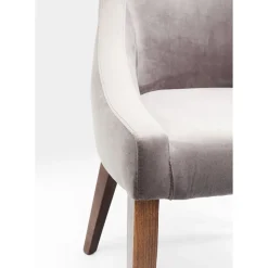 Chaise Mode Velvet Gris