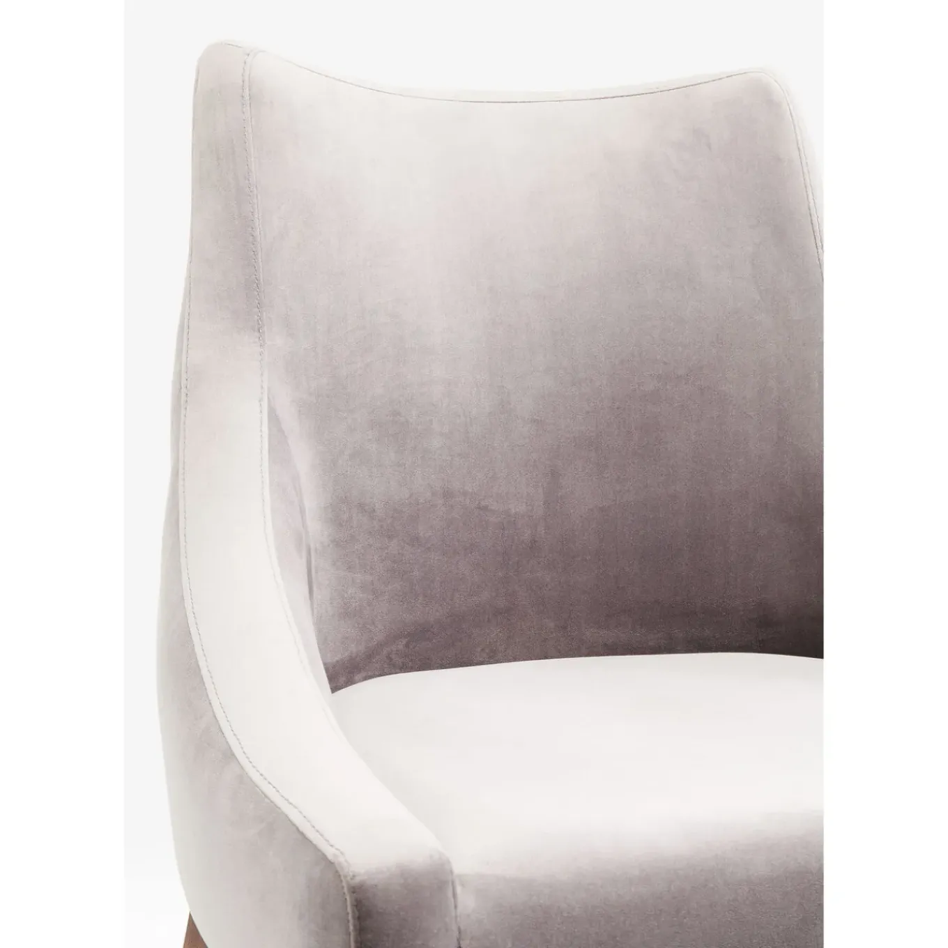 Chaise Mode Velvet Gris