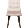 Chaise Moritz Velours Gris