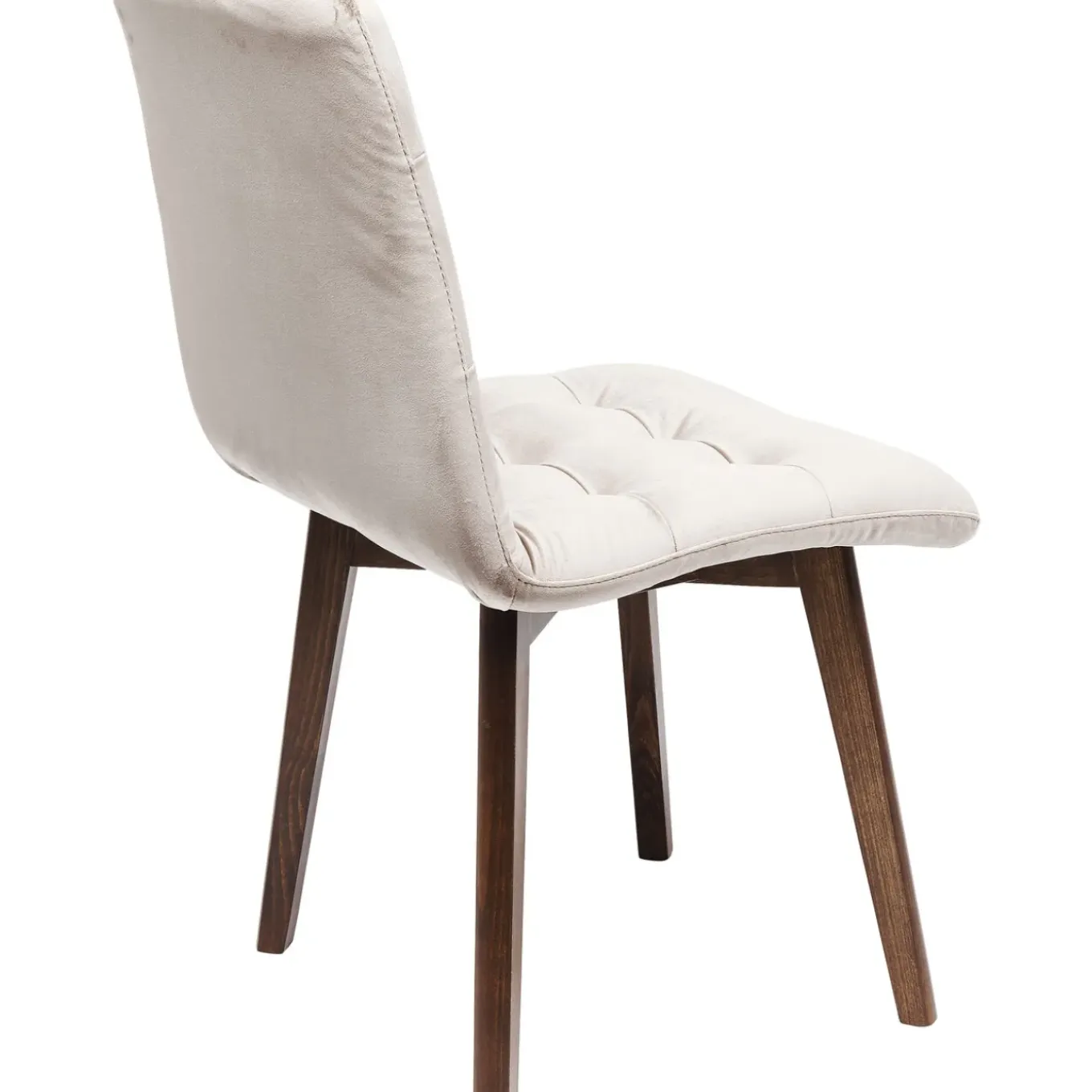 Chaise Moritz Velours Gris