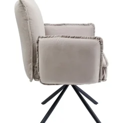 Chaise Pivotante A. Acc. Chelsea Gris
