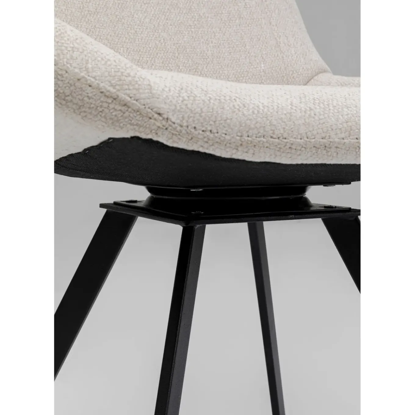 Chaise Pivotante Blade Creme
