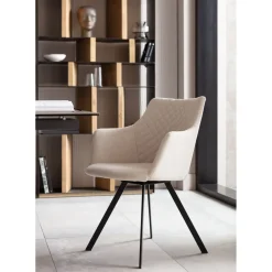 Chaise Pivotante Coco Creme