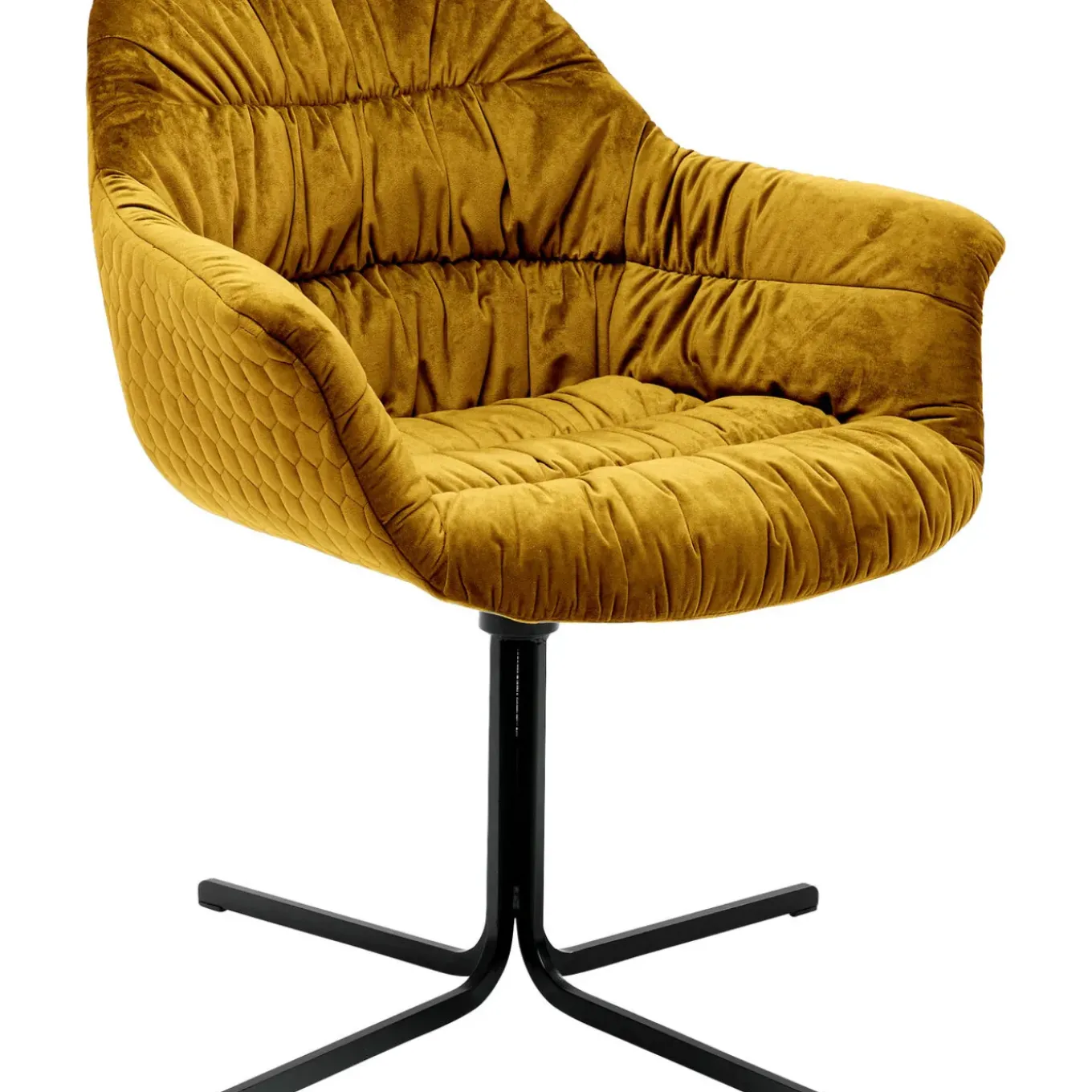 Chaise Pivotante Colmar Jaune