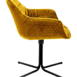 Chaise Pivotante Colmar Jaune