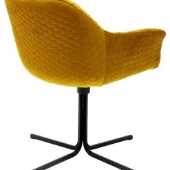 Chaise Pivotante Colmar Jaune