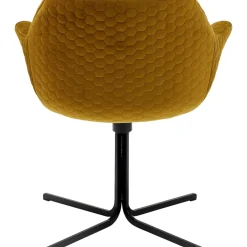 Chaise Pivotante Colmar Jaune