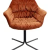 Chaise Pivotante Colmar Rouge