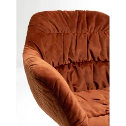 Chaise Pivotante Colmar Rouge