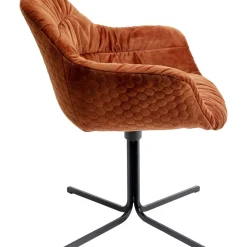 Chaise Pivotante Colmar Rouge