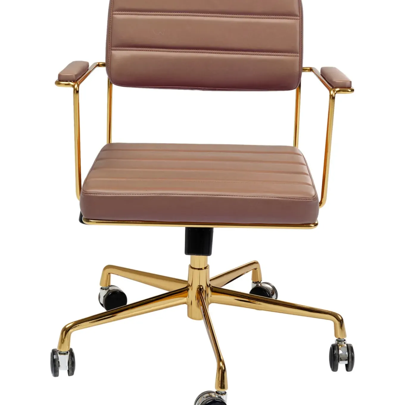 Chaise Pivotante De Bureau Dottore Marron