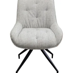 Chaise Pivotante Loris Gris Marron