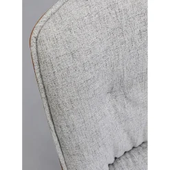 Chaise Pivotante Loris Gris Marron