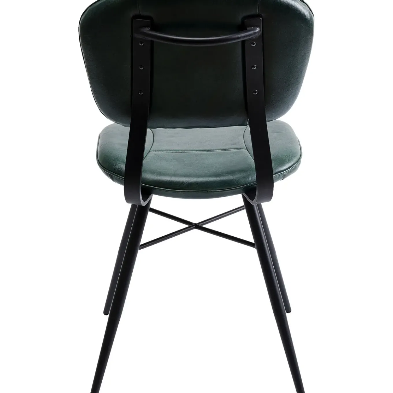 Chaise Samba Cuir Vert Fonce