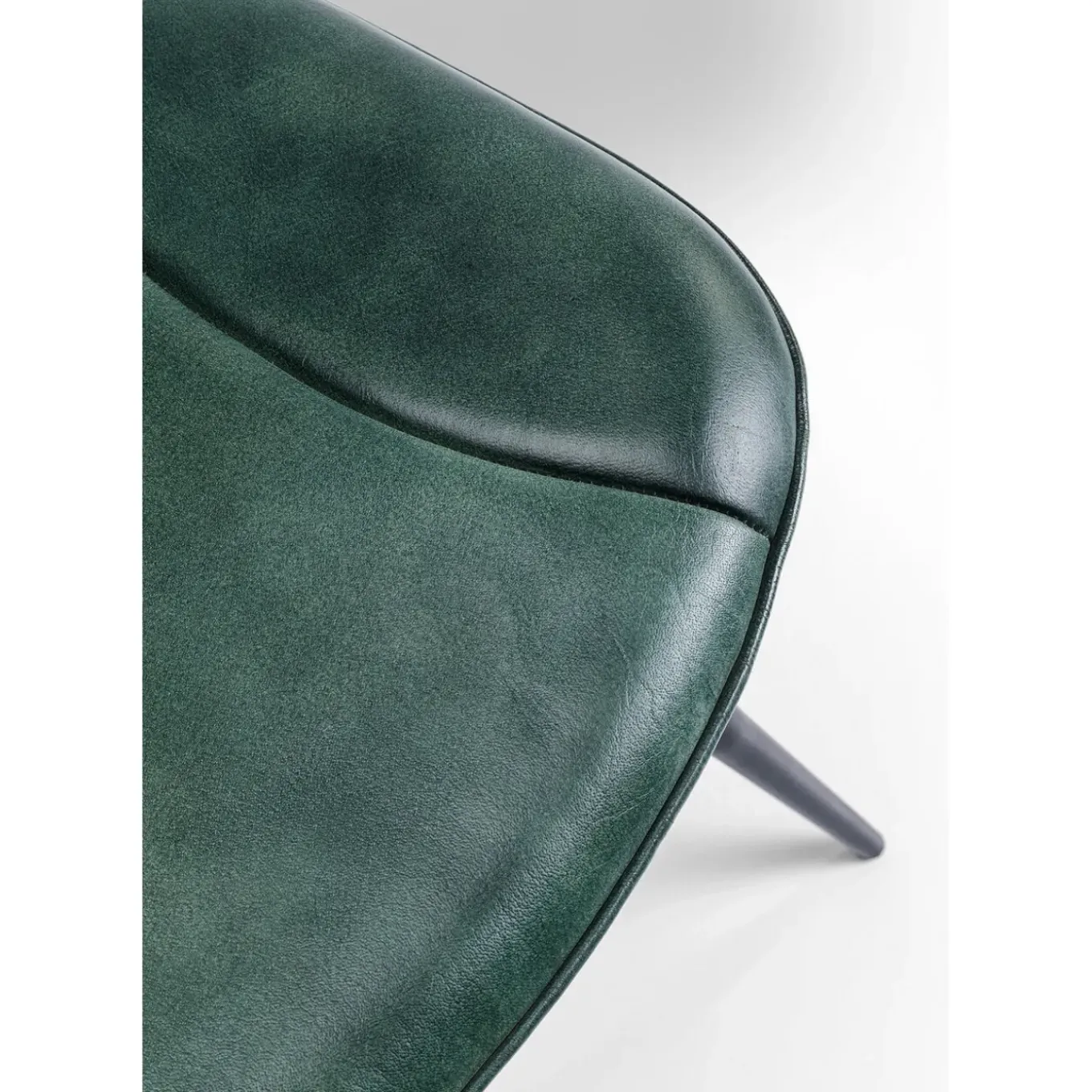 Chaise Samba Cuir Vert Fonce