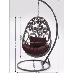 Chaise Suspendue Ibiza Blanc