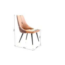 Chaise Urban Desire Marron