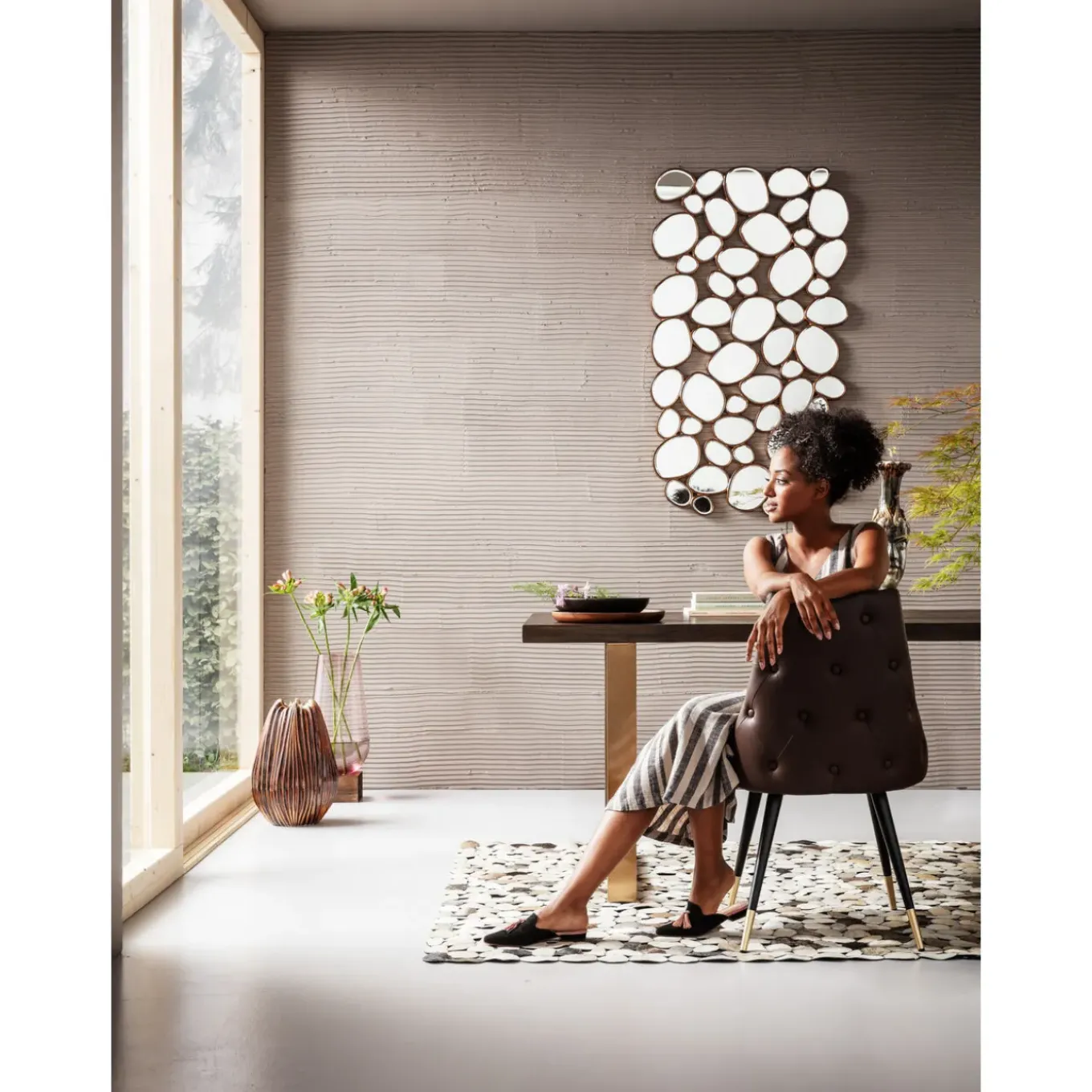 Chaise Urban Desire Marron