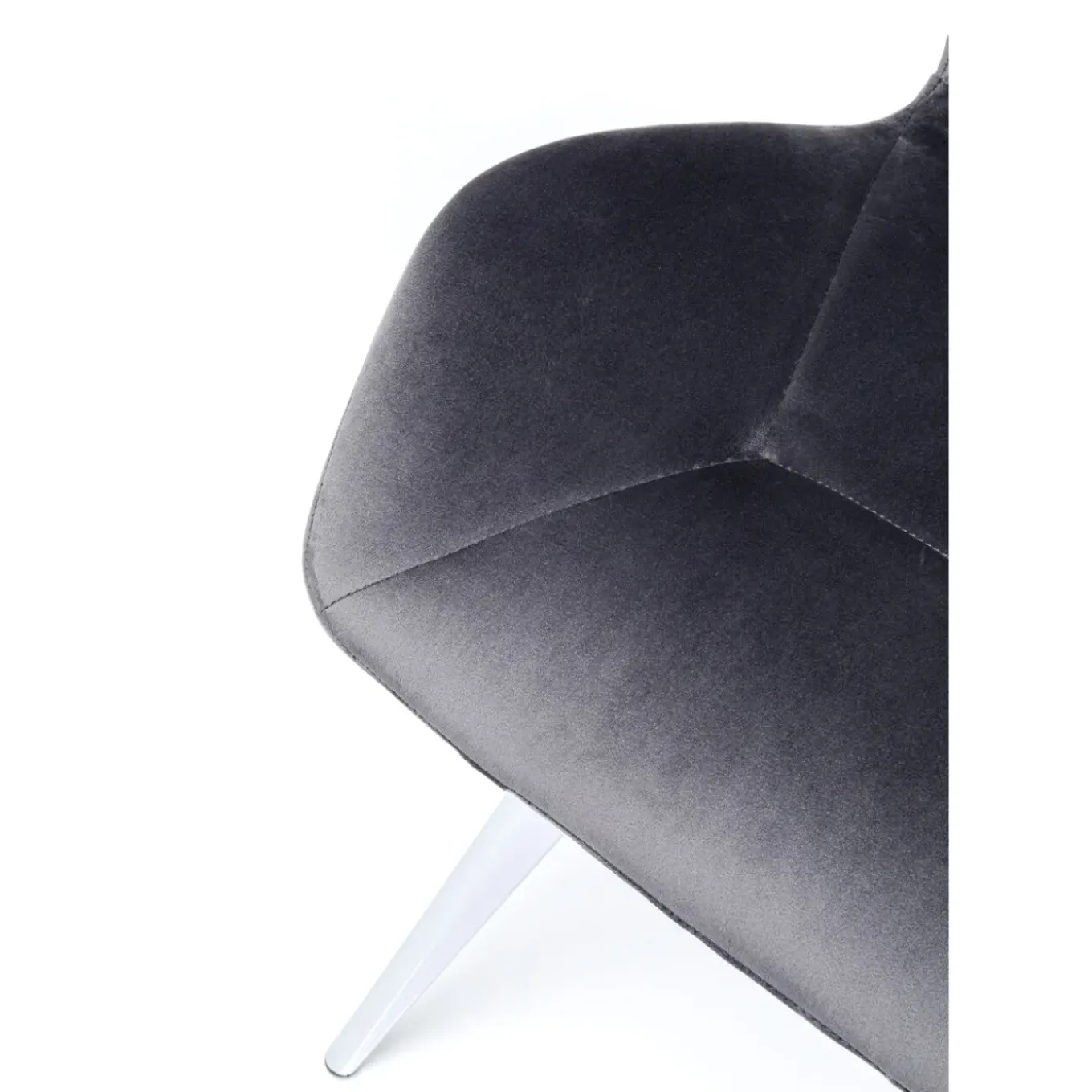 Chaise Viva Gris-Chrome