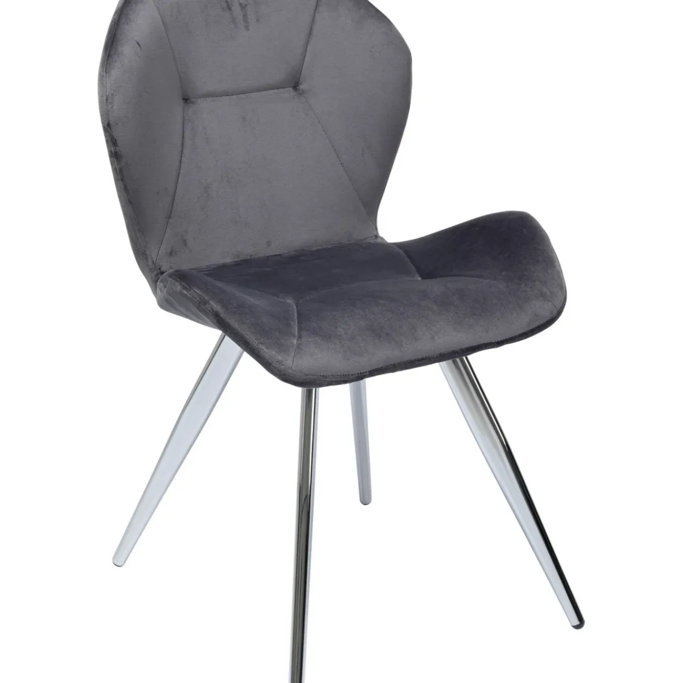Chaise Viva Gris-Chrome