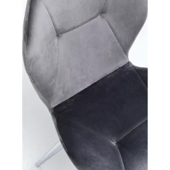 Chaise Viva Gris-Chrome