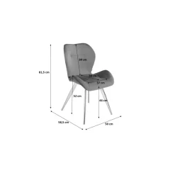 Chaise Viva Noir