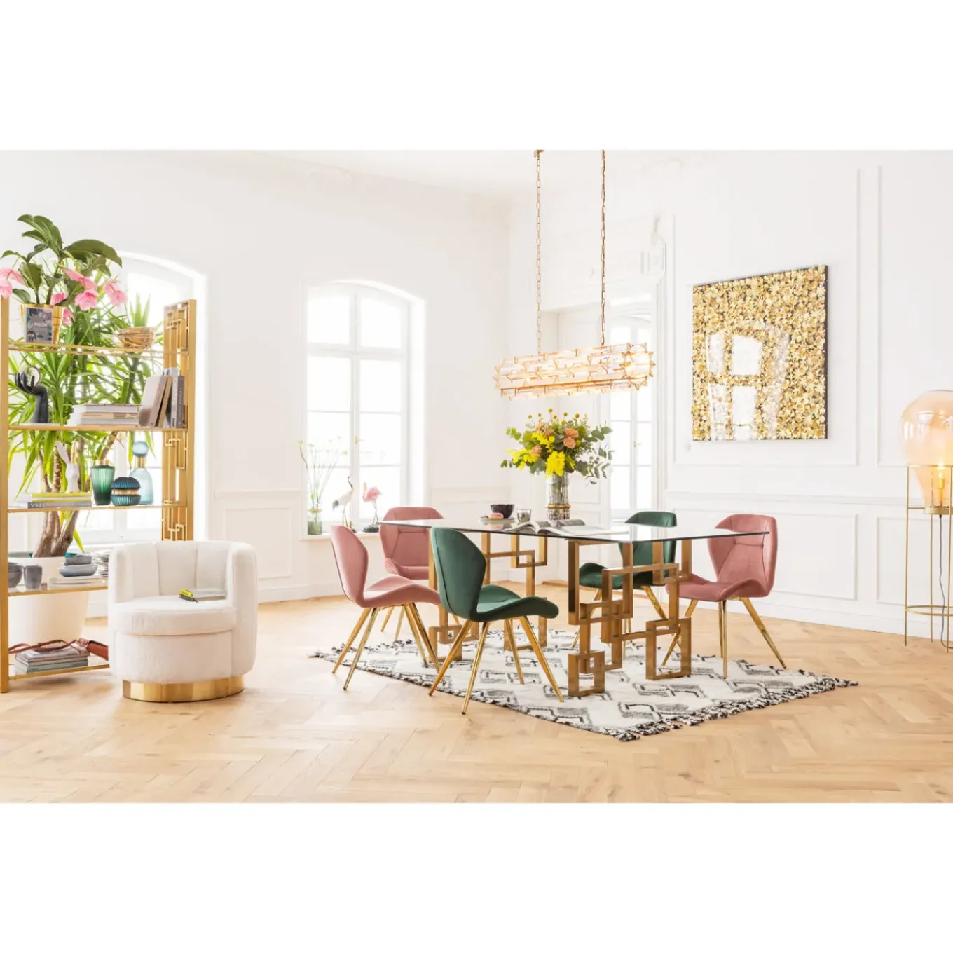 Chaise Viva Rose