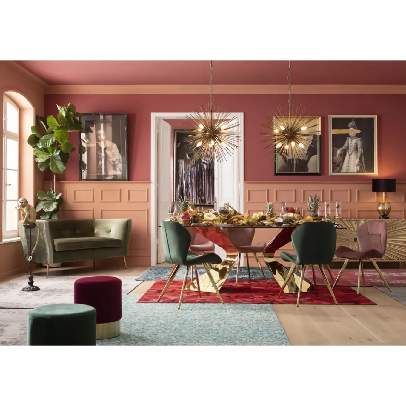 Chaise Viva Rose