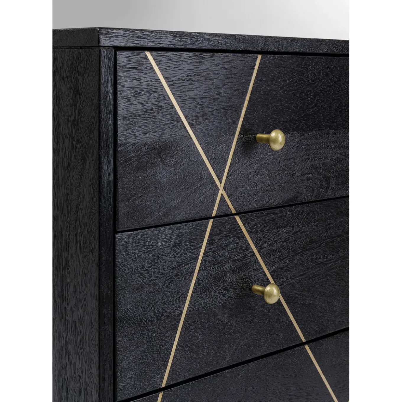 Commode Gold Vein 4 Tiroirs 40X88Cm
