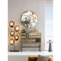 Commode Haute Chalet Dore 13 Tiroirs