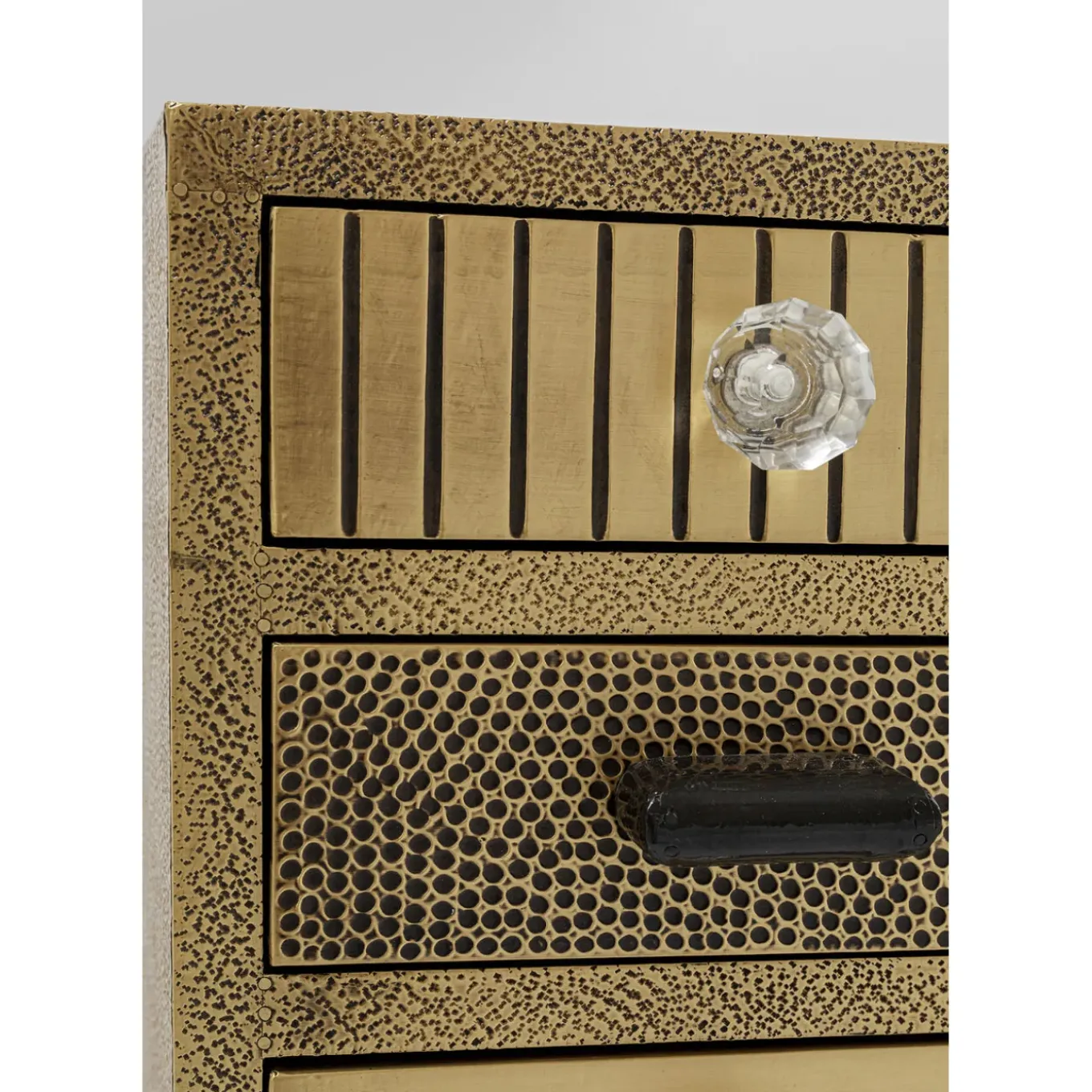 Commode Haute Chalet Dore 13 Tiroirs
