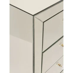 Commode Haute Luxury Champagne 5-Tiroirs