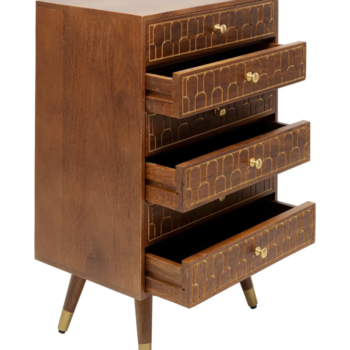 Commode Haute Muskat 6 Tiroirs