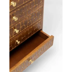 Commode Haute Muskat 6 Tiroirs