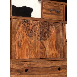 Commode Haute Rodeo 3 Portes,8 Tiroirs