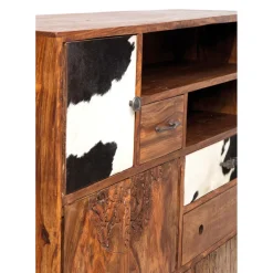 Commode Haute Rodeo 3 Portes,8 Tiroirs