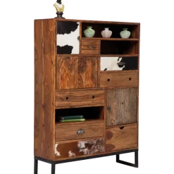 Commode Haute Rodeo 3 Portes,8 Tiroirs