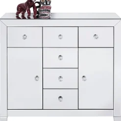 Commode Luxury 2 Portes,6 Tiroirs