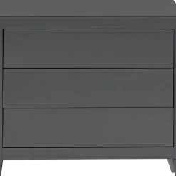 Commode Luxury Push 3 Tiroirs Gris