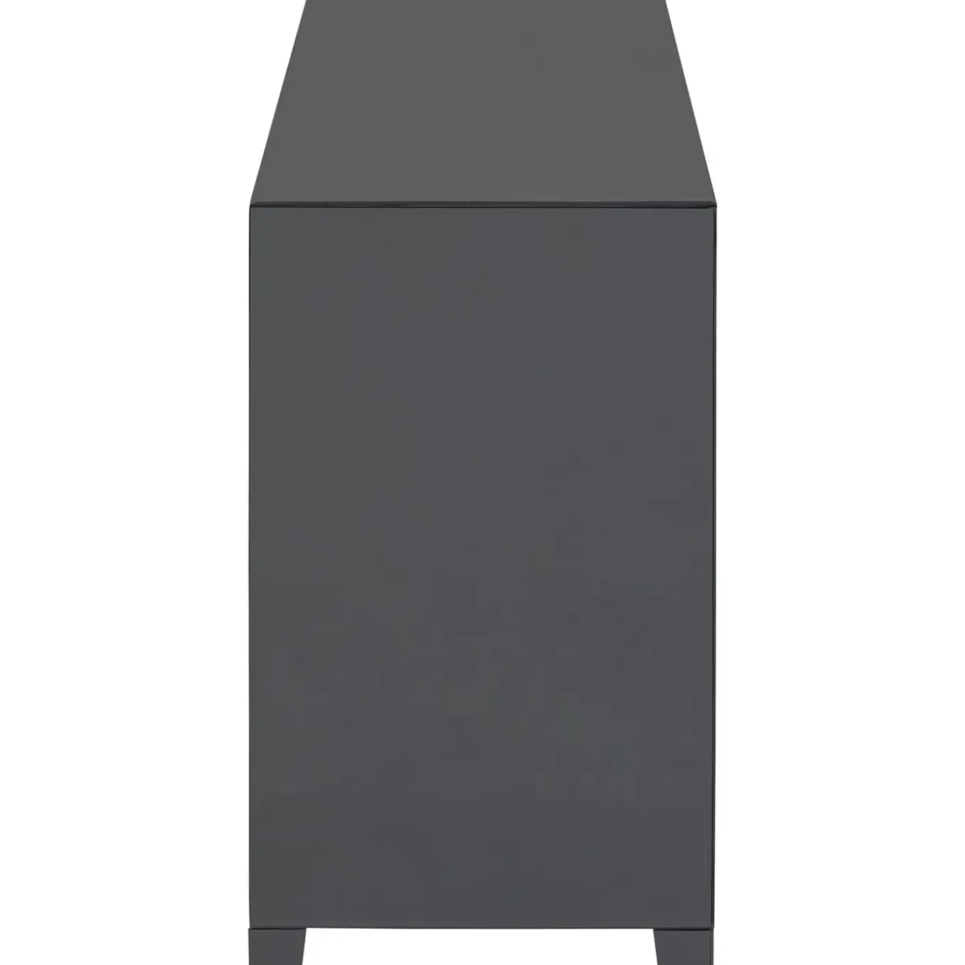 Commode Luxury Push 3 Tiroirs Gris